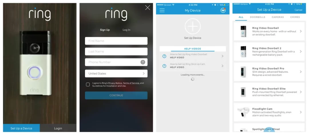 Download and Set Up the Ring App