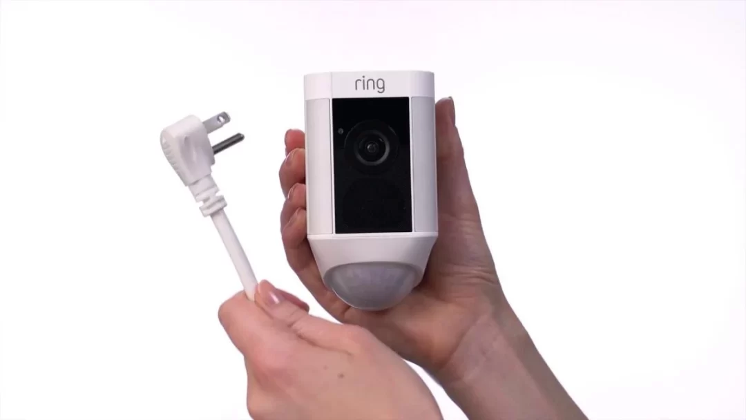 How do you install a Ring Wired Spotlight Camera