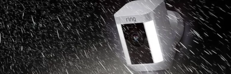 Are Ring Spot Cameras Waterproof?