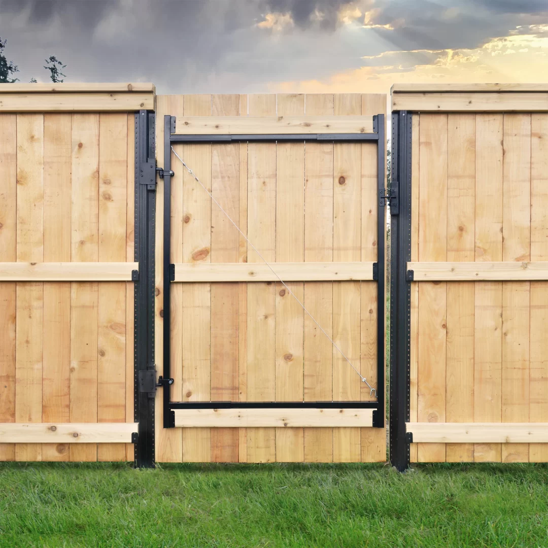 wood fence gate kit