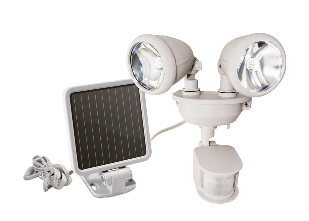 MAXSA Dual Head Security Spotlights: Superior Floodlight Option