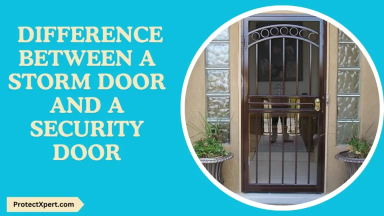 The Difference Between a Storm Door and a Security Door