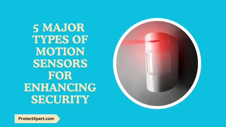 5 Major ​​Types of Motion Sensors For Enhancing Security